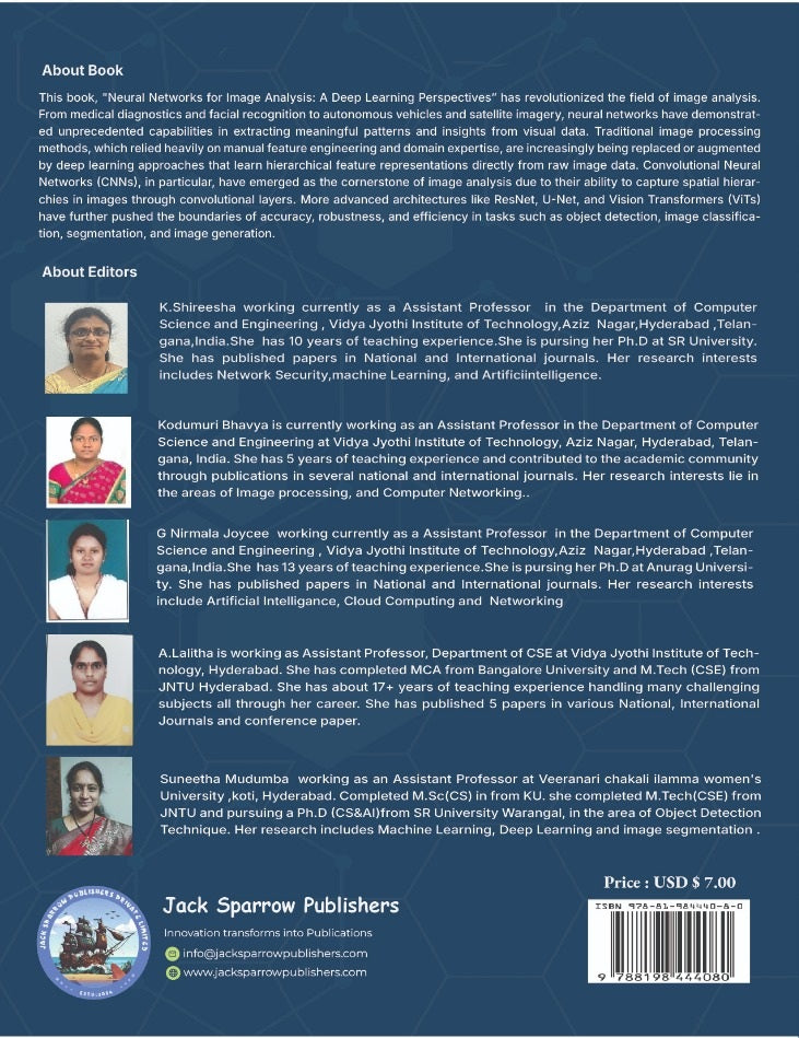 Artificial Neural Networks for Image Analysis : A Deep Learning Perspective
