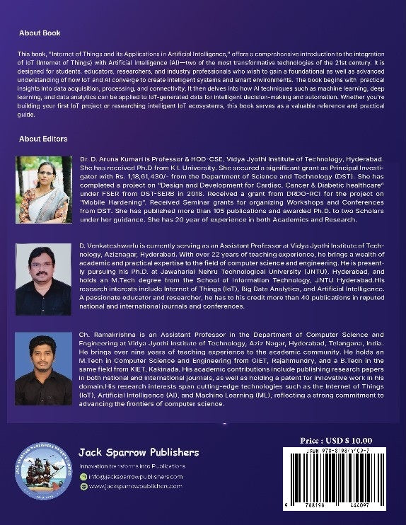 Internet of Things and Its application in Artificial Intelligence
