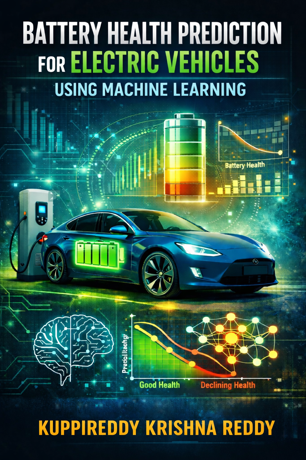 Battery Health Prediction for Electric Vehicles Using Machine Learning