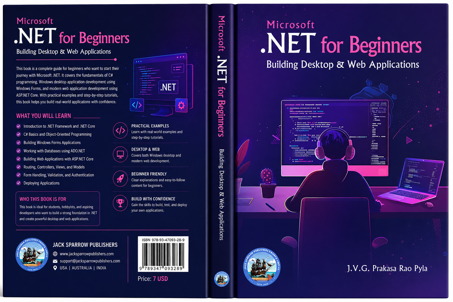 Microsoft.NET for Beginners : Building Desktop & Web Applications