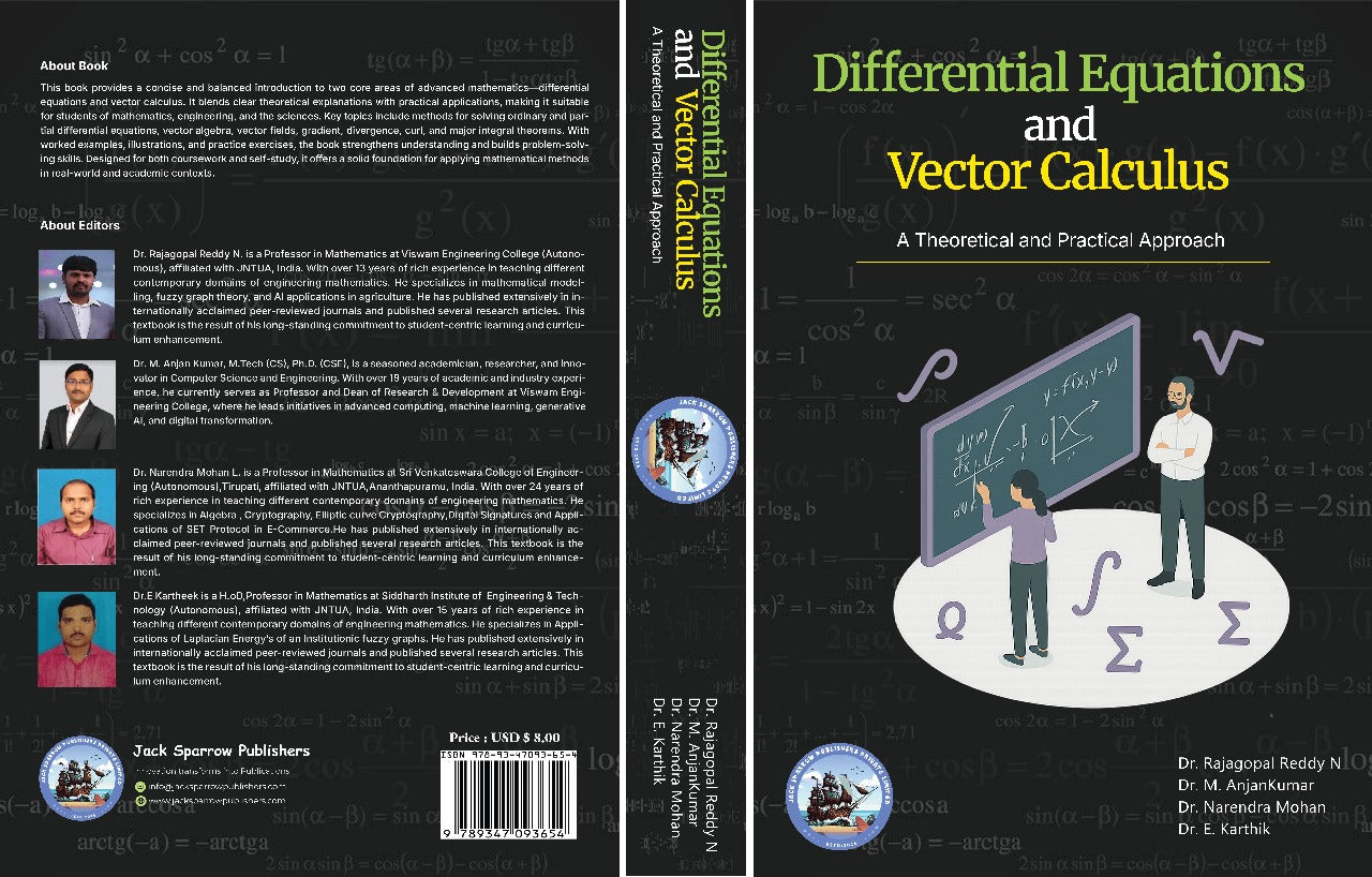 Differential Equations and Vector Calculus : A Theoretical and Practical Approach