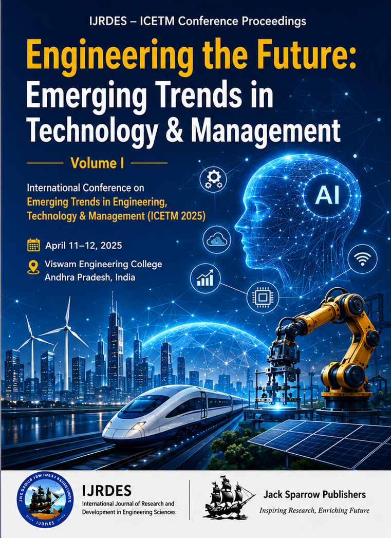 Engineering the Future:  Emerging Trends in  Technology & Management  Volume I