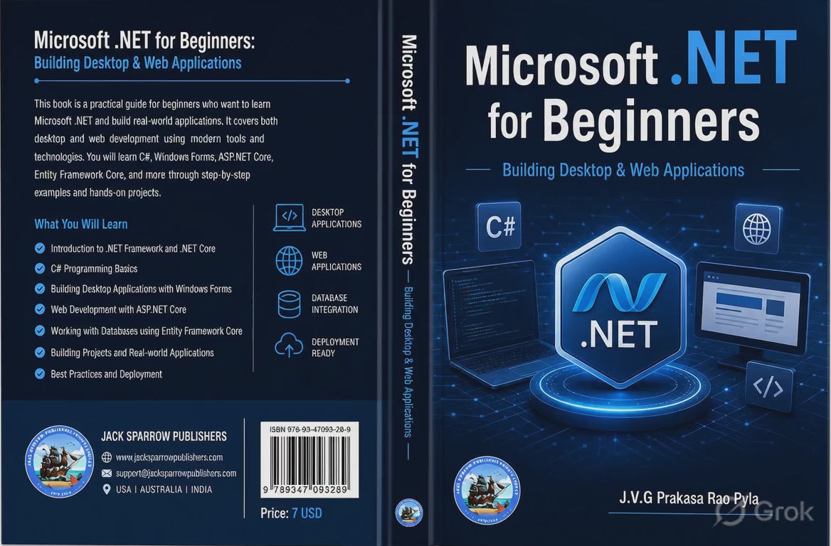 Microsoft.NET for Beginners : Building Desktop & Web Applications