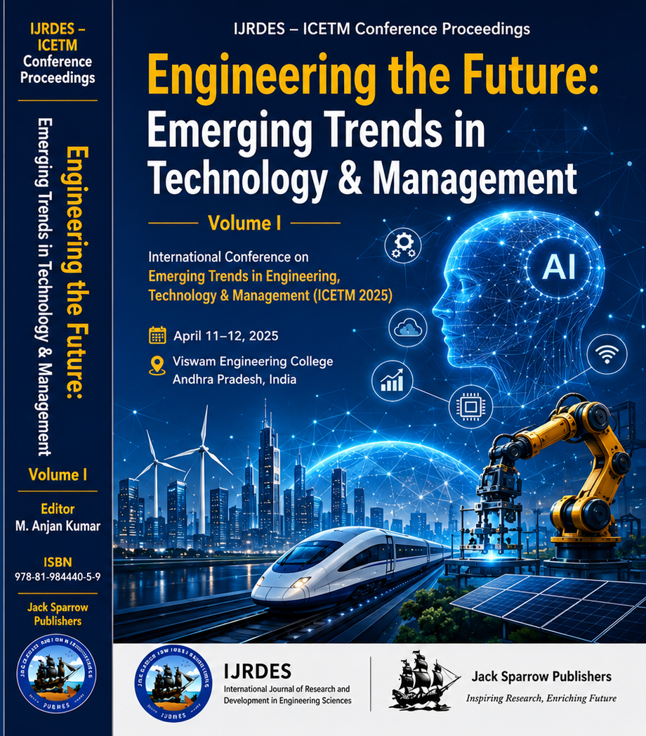 Engineering the Future:  Emerging Trends in  Technology & Management  Volume I